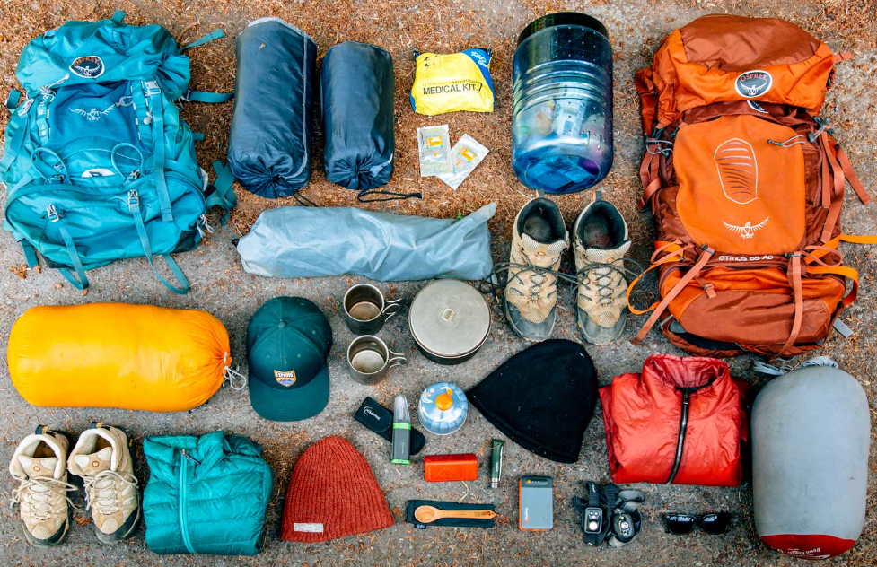 Ultralight camping gear